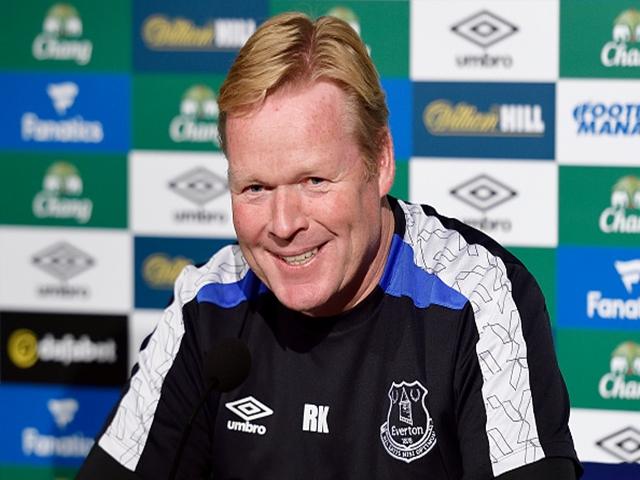 Will Ronald Koeman still be smiling after Everton's match with Bournemouth?